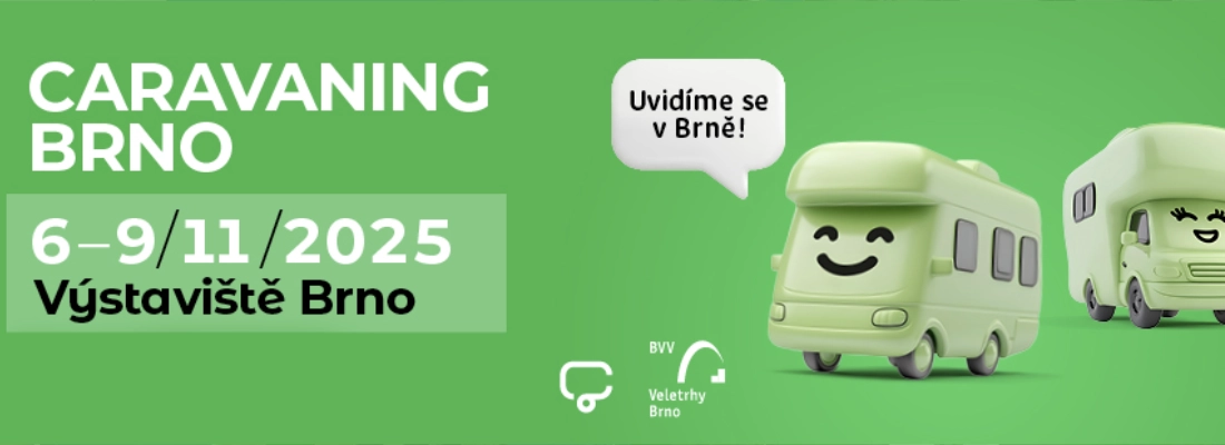 Pozvánka na Caravaning Brno 2025